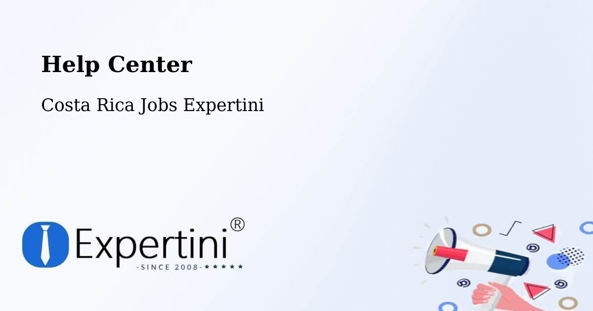 Help Center – Zarcero - Costa Rica Jobs Expertini