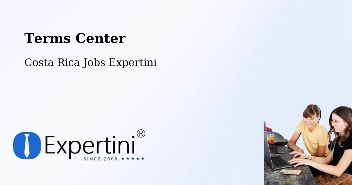 Terms of Service – Zarcero - Costa Rica Jobs Expertini